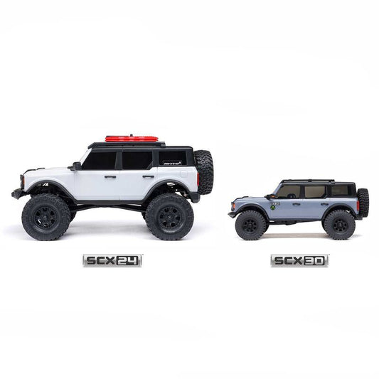 1/30 SCX30 Ford Bronco 4X4 RTR Brushed Rock Crawler (Battery & Charger Included)