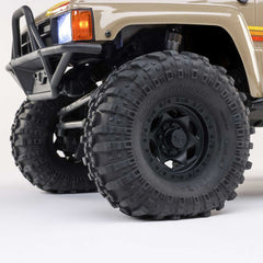 1/10 SCX10 III 1987 Toyota SR5 4X4 RTR Brushed Rock Crawler TAN by Axial
