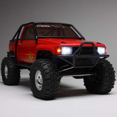 1/10 SCX10 III 1987 Toyota SR5 4X4 RTR Brushed Rock Crawler Red by Axial