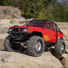 1/10 SCX10 III 1987 Toyota SR5 4X4 RTR Brushed Rock Crawler Red by Axial