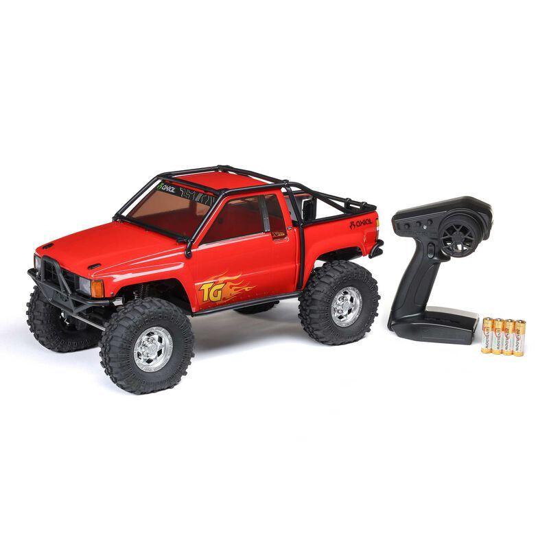 1/10 SCX10 III 1987 Toyota SR5 4X4 RTR Brushed Rock Crawler Red by Axial
