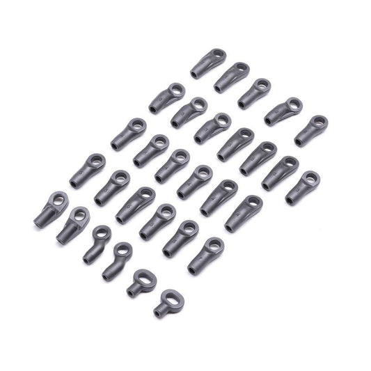 HD Rod Ends M4 (20): Capra 1.9 UTB, SCX10 III Base Camp Replaces AXI234006 by Ax