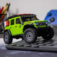 1/30 SCX30 Jeep Wrangler JLU 4X4 RTR Brushed Rock Crawler (Battery & Charger Inc