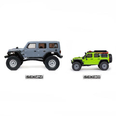1/30 SCX30 Jeep Wrangler JLU 4X4 RTR Brushed Rock Crawler (Battery & Charger Inc