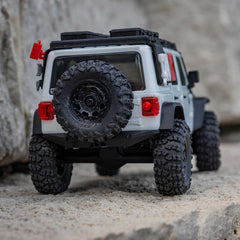 1/30 SCX30 Jeep Wrangler JLU 4X4 RTR Brushed Rock Crawler (Battery & Charger