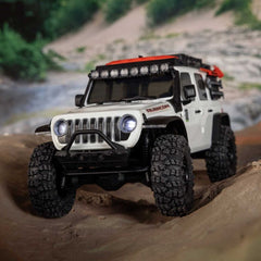 1/30 SCX30 Jeep Wrangler JLU 4X4 RTR Brushed Rock Crawler (Battery & Charger