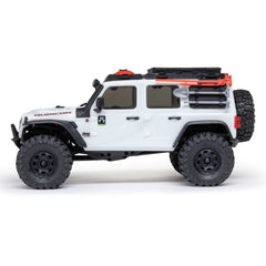 1/30 SCX30 Jeep Wrangler JLU 4X4 RTR Brushed Rock Crawler (Battery & Charger