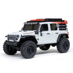 1/30 SCX30 Jeep Wrangler JLU 4X4 RTR Brushed Rock Crawler (Battery & Charger