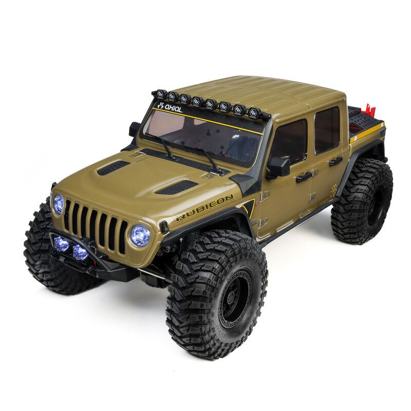 1/10 SCX10 III Motobilt Waypoint Jeep JT Gladiator 4X4 RTR Brushed Rock Crawler,