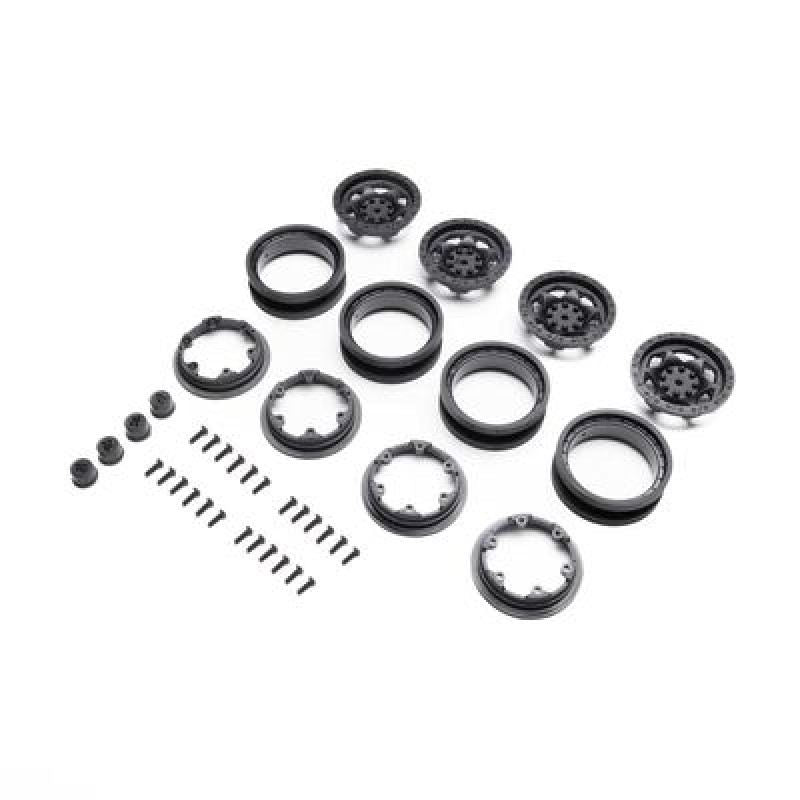 Trail-Gear 1.9 Beadlock Wheel Set (4) by Axial