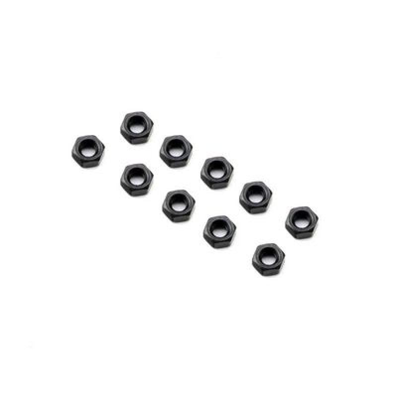 M3 Nut, Thin, Black (10) by Axial