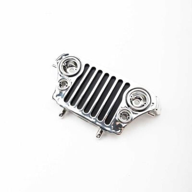 Grille, Chrome, SCX10 III CJ7 by Axial