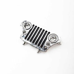 Grille, Chrome, SCX10 III CJ7 by Axial