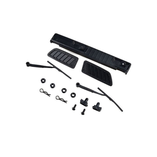 Exterior Front Hood Detail, Jeep JT: SCX10 III MB by Axial