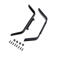 Rear Fenders, Black, Jeep JT: SCX10 III MB by Axial