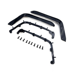 Front Fenders, Black, Jeep JT: SCX10 III MB by Axial