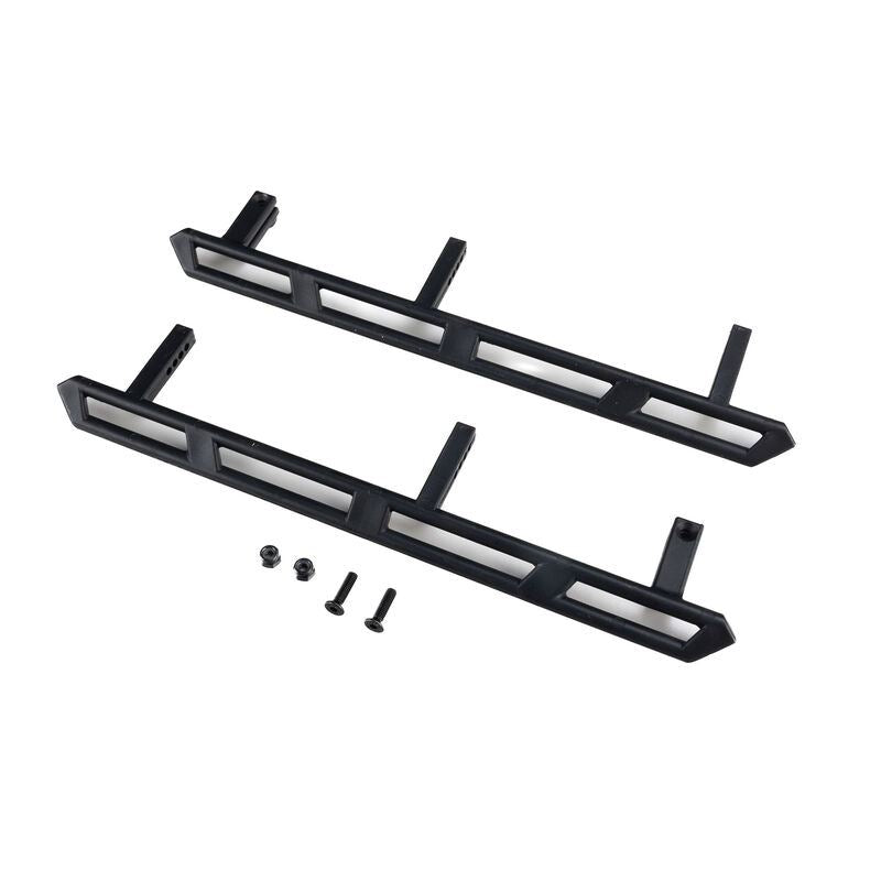 Rock Sliders, Black, Jeep JT: SCX10 III MB by Axial