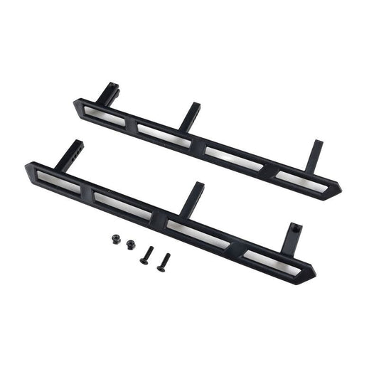 Rock Sliders, Black, Jeep JT: SCX10 III MB by Axial