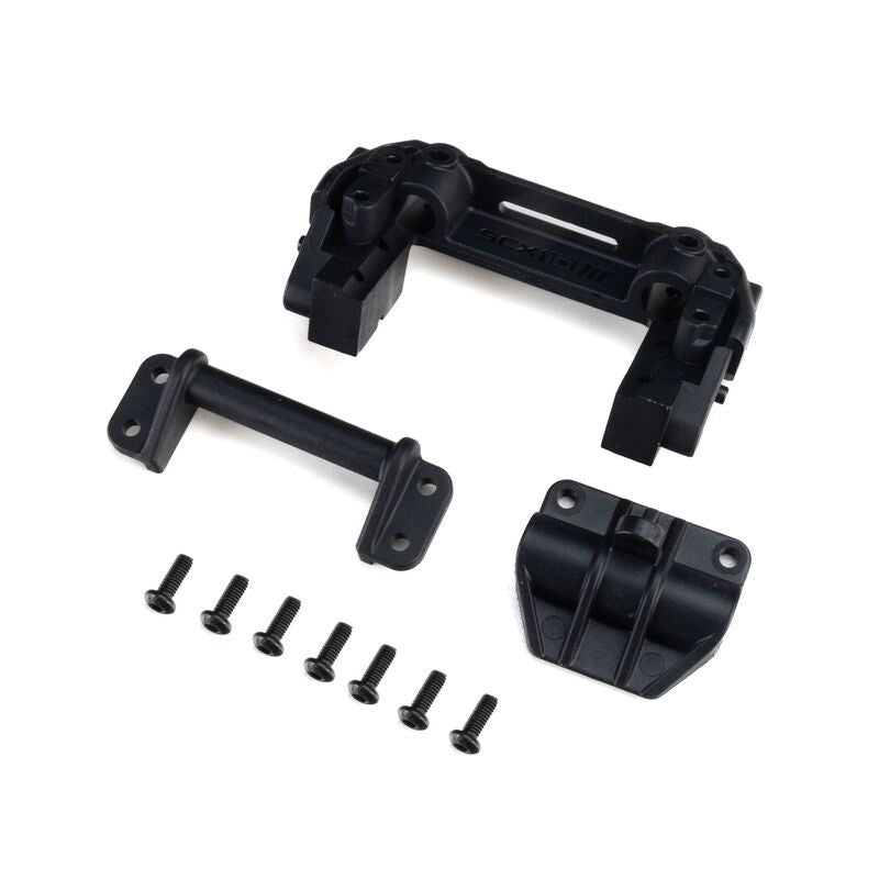 Front Bumper Mount Set, Jeep JT: SCX10 III MB by Axial