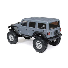 **DSC** 1/24 SCX24 Jeep Wrangler JLU 4X4 Rock Crawler Brushed RTR, Gray by Axial