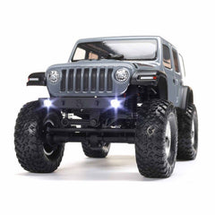 **DSC** 1/24 SCX24 Jeep Wrangler JLU 4X4 Rock Crawler Brushed RTR, Gray by Axial