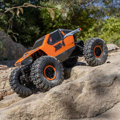 AX24 XC-1, 1/24th 4WS Crawler Brushed RTR, Orange by Axial