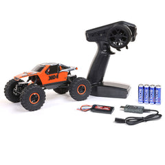 AX24 XC-1, 1/24th 4WS Crawler Brushed RTR, Orange by Axial