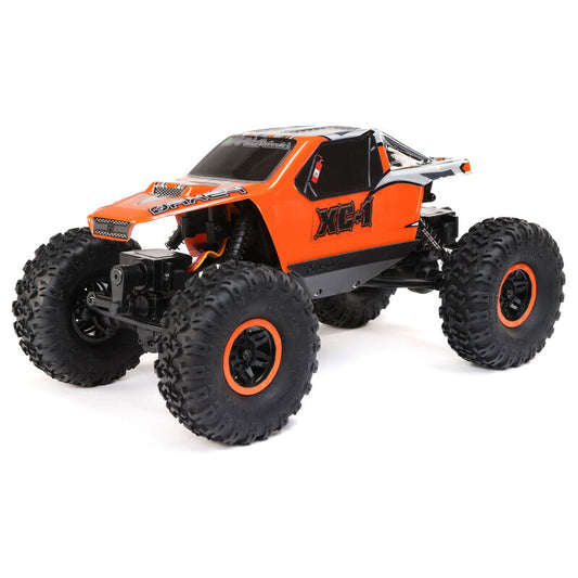 AX24 XC-1, 1/24th 4WS Crawler Brushed RTR, Orange by Axial