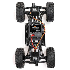 AX24 XC-1, 1/24th 4WS Crawler Brushed RTR, Orange by Axial