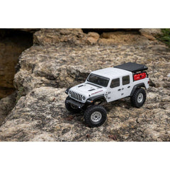 **DSC** 1/24 SCX24 Jeep JT Gladiator 4X4 RTR Brushed Rock Crawler (Battery & Cha