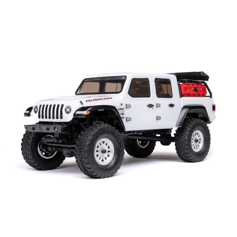1/24 SCX24 Jeep JT Gladiator 4X4 RTR Brushed Rock Crawler (Battery & Charger