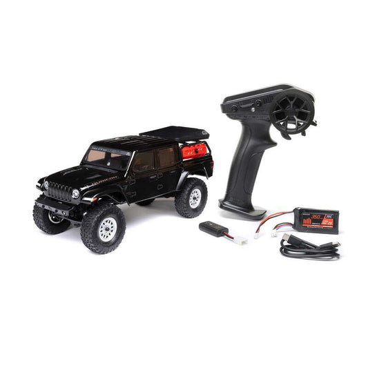 1/24 SCX24 Jeep JT Gladiator 4X4 RTR Brushed Rock Crawler (Battery & Charger Inc