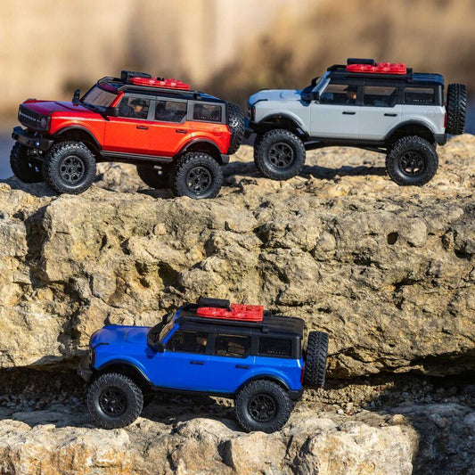 1/24 SCX24 2021 Ford Bronco 4WD Truck RTR, Red by Axial