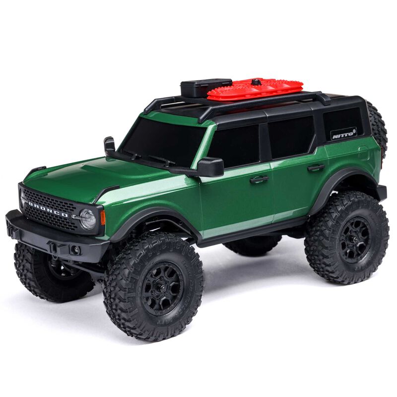1/24 SCX24 Ford Bronco 4X4 RTR Brushed Rock Crawler (Battery & Charger