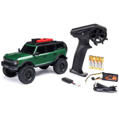 1/24 SCX24 Ford Bronco 4X4 RTR Brushed Rock Crawler (Battery & Charger