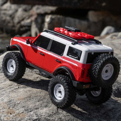 1/24 SCX24 Ford Bronco Heritage Edition 4X4 RTR Brushed Rock Crawler (Battery &
