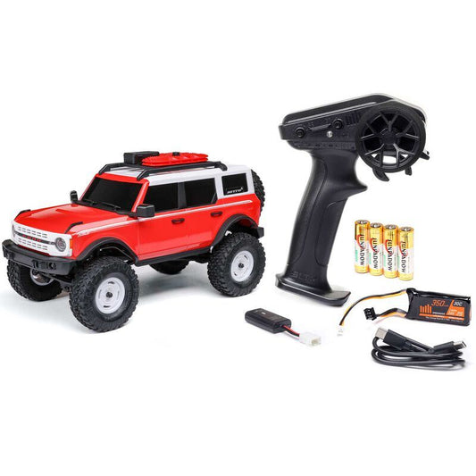 Axial 1/24 SCX24 Ford Bronco Heritage Edition 4X4 RTR Brushed Rock Crawler (Batt