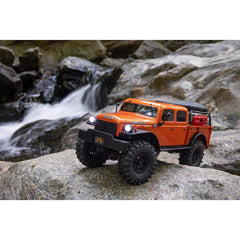 1/24 SCX24 Dodge Power Wagon 4WD Rock Crawler Brushed RTR, Orange by Axial