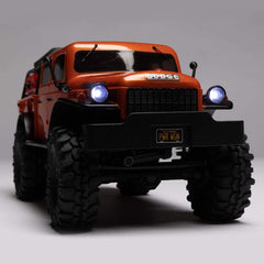 1/24 SCX24 Dodge Power Wagon 4WD Rock Crawler Brushed RTR, Orange by Axial