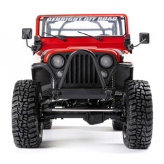 1/10 SCX10 III Jeep CJ-7 4X4 RTR Brushed Rock Crawler, Red by Axial