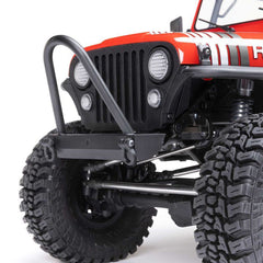 1/10 SCX10 III Jeep CJ-7 4X4 RTR Brushed Rock Crawler, Red by Axial
