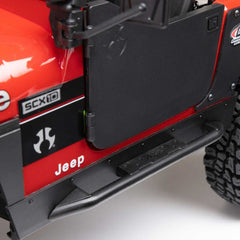 1/10 SCX10 III Jeep CJ-7 4X4 RTR Brushed Rock Crawler, Red by Axial