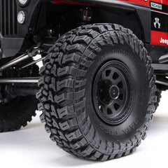 1/10 SCX10 III Jeep CJ-7 4X4 RTR Brushed Rock Crawler, Red by Axial