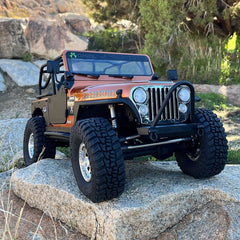 1/10 SCX10 III Jeep CJ-7 4X4 RTR Brushed Rock Crawler, Copper by Axial