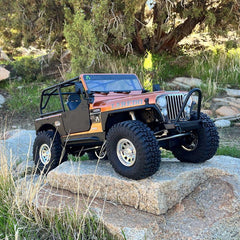 1/10 SCX10 III Jeep CJ-7 4X4 RTR Brushed Rock Crawler, Copper by Axial