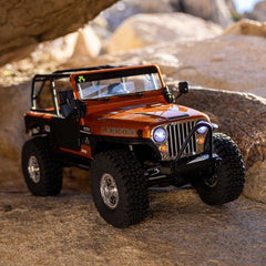 1/10 SCX10 III Jeep CJ-7 4X4 RTR Brushed Rock Crawler, Copper by Axial