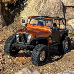 1/10 SCX10 III Jeep CJ-7 4X4 RTR Brushed Rock Crawler, Copper by Axial
