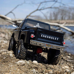 Axial 1/10 SCX10 III Base Camp 1982 Chevy K10 4X4 RTR, Black