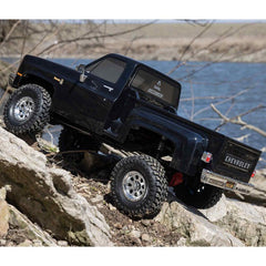 Axial 1/10 SCX10 III Base Camp 1982 Chevy K10 4X4 RTR, Black