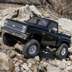 Axial 1/10 SCX10 III Base Camp 1982 Chevy K10 4X4 RTR, Black
